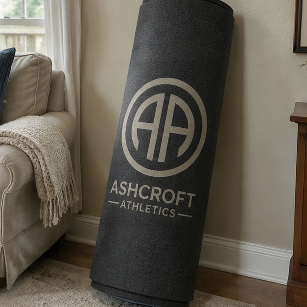 Rugs with logo — customer photo